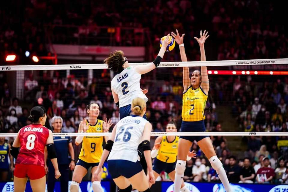 日本队的拦, 发球